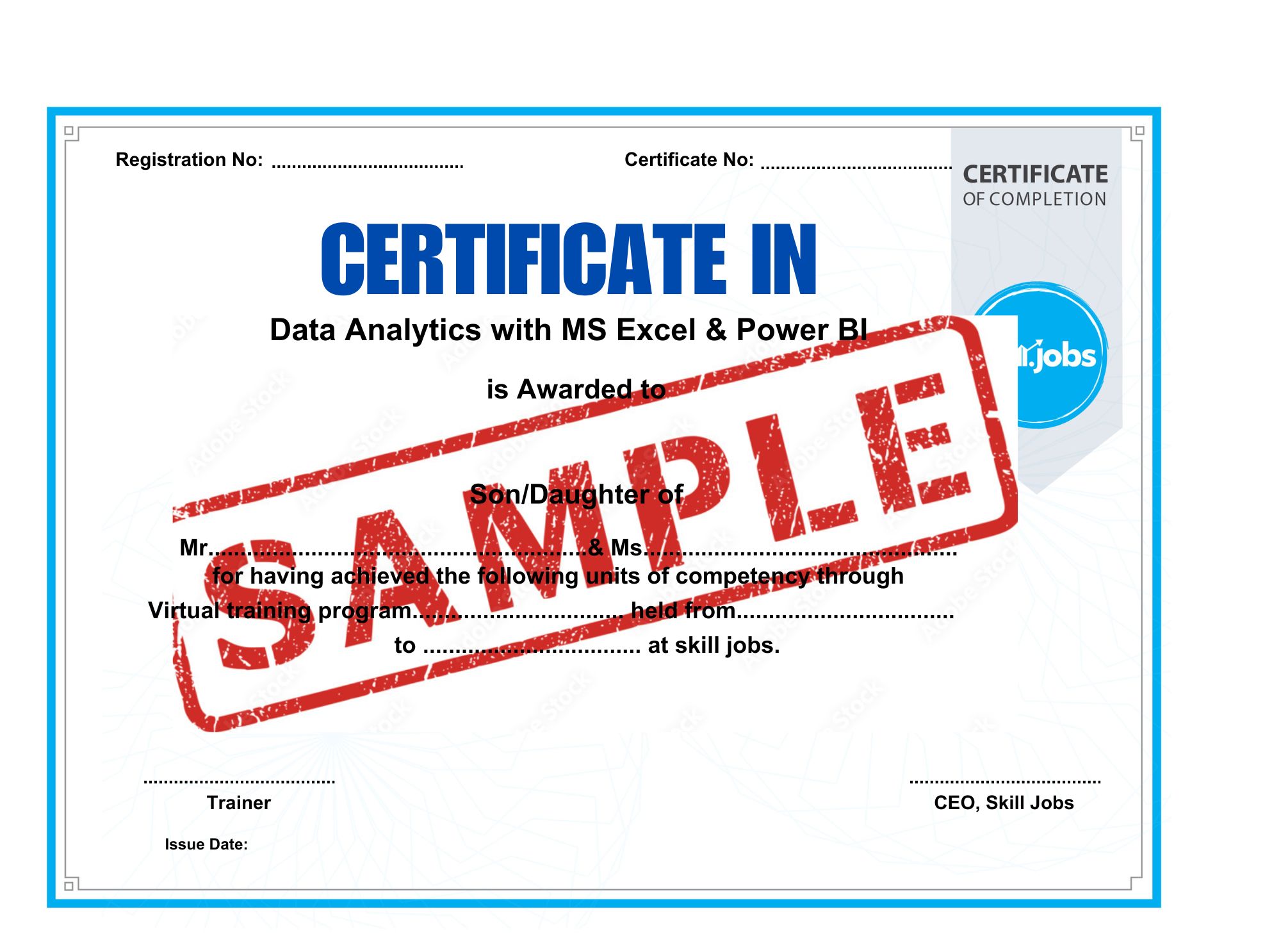 Course Certificate